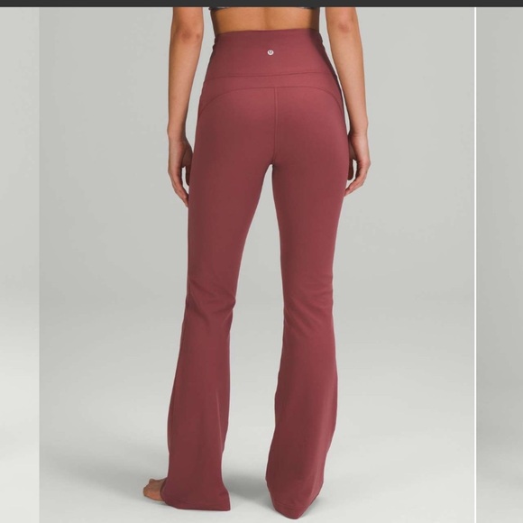 Lululemon Groove Super High Rise Flared Pant Nulu Women’s Sz 6 - Picture 2 of 7